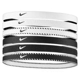 Unisex Flex Classic Headbands 6 Pack White and Black-Accessories-Nike-N1011927-189B-1-Tennis Express