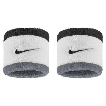 Swoosh Classic Wristbands 2 Pack, Nike, 122 White/Cool Grey, Tennis Express, N1012405-BF26-122-WHITE-COOL-GREY-1