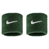 Swoosh Classic Wristbands 2 Pack, Nike, 319 Gorge Green/White, Tennis Express, N1012405-BF26-319-GORGE-GREEN-WHITE-1