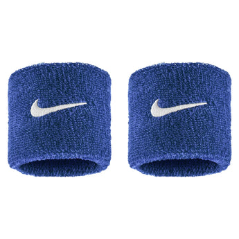 Swoosh Classic Wristbands 2 Pack, Nike, 400 Game Royal/White, Tennis Express, N1012405-BF26-400-GAME-ROYAL-WHITE-1
