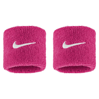 Swoosh Classic Wristbands 2 Pack, Nike, 639 Vivid Pink/White, Tennis Express, N1012405-BF26-639-VIVID-PINK-WHITE-1