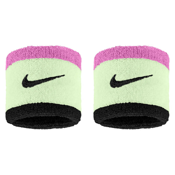 Swoosh Classic Wristbands 2 Pack, Nike, 322 Mint Foam/Total Orange, Tennis Express, N1012405-F26-322-MINT-FOAM-TOTAL-ORANGE-1