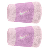 Swoosh Classic Doublewide Wristbands 2 Pack, Nike, 515 Lt Magenta/Pink Foam, Tennis Express, N1012406-F26-515-LT-MAGENTA-PINK-FOAM-1