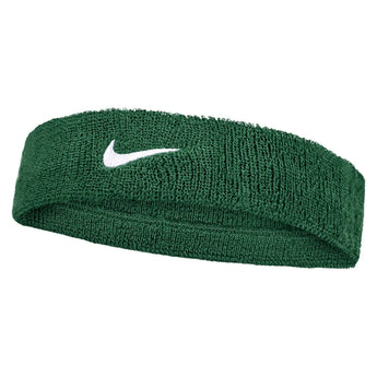 Unisex Swoosh Classic Headband, Nike, 319 Gorge Green/White, Tennis Express, N1012407-BH26-319-GORGE-GREEN-WHITE-1