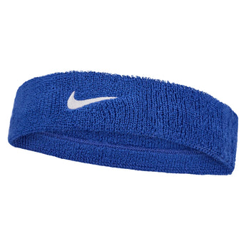 Unisex Swoosh Classic Headband, Nike, 400 Game Royal/White, Tennis Express, N1012407-BH26-400-GAME-ROYAL-WHITE-1