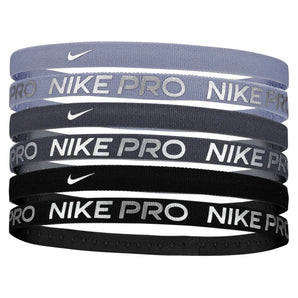 Unisex Flex Classic Headbands 6 Pack Printed Metallic Iron Purple and Thunder Grey-Accessories-Nike-N1014434-509-1-706952Tennis Express