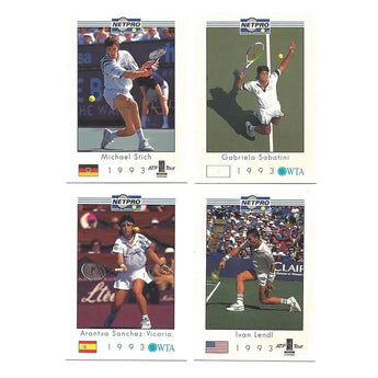 NETPRO Tour Star Tennis Collector Card Set 1993-Memorabilia-Netpro-N93SET-2-Tennis Express