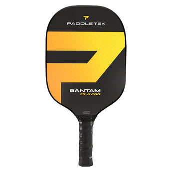 Bantam TS-5 Pro Standard Weight Standard 4 3/8 Grip Pickleball Paddle,Pickleball Paddles,Paddletek,Yellow,One Size,Tennis Express,NEBTS5-THIN-Orange_44dc5934-9e3f-433b-bb21-4920fd1c5381