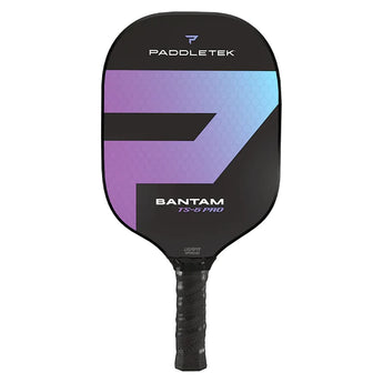 Bantam TS-5 Pro Standard Weight Thin 4 1/8 Grip Pickleball Paddle,Pickleball Paddles,Paddletek,Purple,One Size,Tennis Express,NEBTS5-THIN-purpule
