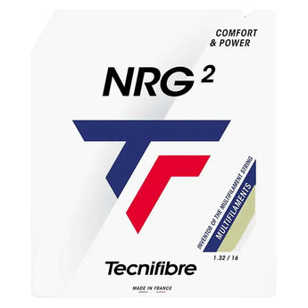 NRG2 Tennis String,Strings,Tecnifibre,Natural,16,Tennis Express,NRG2-N-16-1