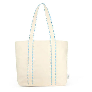 Nantucket Tennis Tote Light Blue-Bags-Ame and Lulu-NTT174-1-Tennis Express