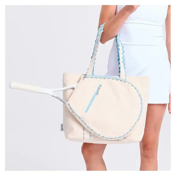 Nantucket Tennis Tote Light Blue-Bags-Ame and Lulu-NTT174-2-Tennis Express