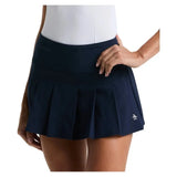 Women's Essentials Pleated 13 Inch Tennis Skort Black Iris-Apparel-Penguin-O1BSF011-Tennis Express