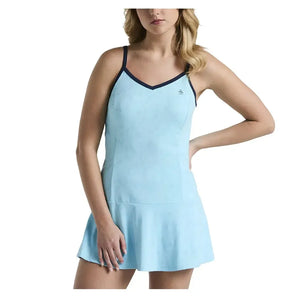 Women's Floral Jacquard Tennis Dress Castaway-Apparel-Penguin-O1DSF025-445U25-3-Tennis Express