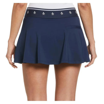 Women's Essential Pete Elastic Waistband Tennis Skort-Apparel-Penguin-O1KBSD00-S23-417-4-Tennis Express