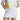 Women's Side Striped Ribbed Tennis Skort Bright White-Apparel-Penguin-O1KBSF09-118S25-1-Tennis Express