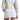 Women's Side Striped Ribbed Tennis Skort Bright White-Apparel-Penguin-O1KBSF09-118S25-2-Tennis Express