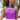 Womens Color Block Zip Halter Tennis Tank Purple Cactus Flower-Apparel-Penguin-O1KFE018-520F24-3-Tennis Express