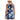 Women's Fuji Floral Jacquard Tennis Tank Black Iris-Apparel-Penguin-O1KFF016-417F25-1-Tennis Express