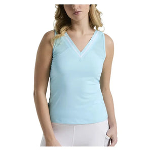 Women's Colorblock Tennis Tank with Mesh Castaway-Apparel-Penguin-O1KSF020-445U25-3-Tennis Express