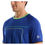 Men's Linear Color Block Tennis Crew Surf the Web,Apparel,Penguin,,,Tennis Express,O1KSG010-2