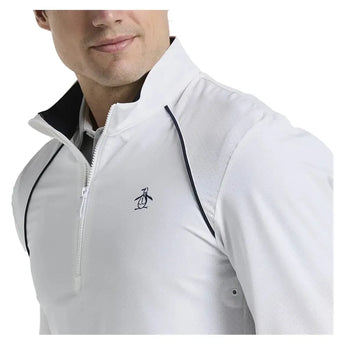 Men's Tournament 1/4 Zip Tennis Top-Apparel-Penguin-O1WSF002-B-w-6-Tennis Express