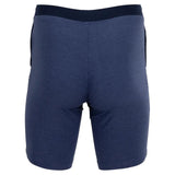 Men's 9 Inch Heather Drawstring Tennis Short-Apparel-Penguin-OGBSB0N7-BU21-2-Tennis Express