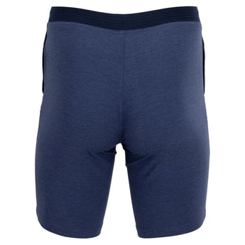 Men's 9 Inch Heather Drawstring Tennis Short-Apparel-Penguin-OGBSB0N7-BU21-2-Tennis Express