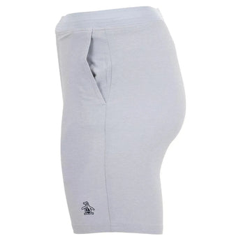 Men's 9 Inch Heather Drawstring Tennis Short-Apparel-Penguin-OGBSB0N7-BU21_413-1-Tennis Express