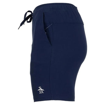 Men's Solid Performance 8 Inch Tennis Short Black Iris-Apparel-Penguin-OGBSC0F5-417S22-3-Tennis Express