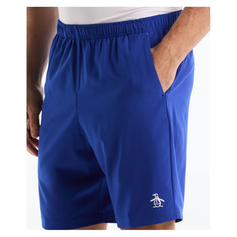Men's 8 Inch Performance Solid Tennis Short Surf the Web,Apparel,Penguin,,,Tennis Express,OGBSC0F5-446-2