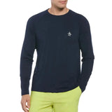 Men's Raglan Long Sleeve Tennis Pull Over-Apparel-Penguin-OGKSB0M8-B1-Tennis Express