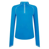 Women's Essentials Veronica Sun Production 1/4 Zip Tennis Top-Apparel-Penguin-OGKSC098-B-Tennis Express