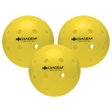 Power 3 Pack Pickleball Balls Yellow-Balls-Diadem-Official_Pickleball-back_3_pack_yellow_1800x1800_4e471f9f-0610-4f31-9cbe-22297fb279fb-Tennis Express