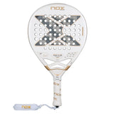 AT10 Genius 12K Alum Xtreme Padel Racquet by Agustin Tapia,Padel Racquets,Nox,White,One Size,Tennis Express,PAT10GENIUS1226-1