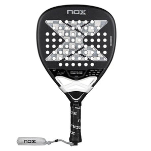 AT10 Genius Attack 18K Alum Padel Racquet by Agustin Tapia,Padel Racquets,Nox,Black,One Size,Tennis Express,PAT10GENIUSAT1826-1