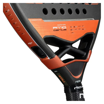 AT10 Genius Attack 12k Padel Racquet-Padel Racquets-Nox-PAT10GENIUSAT25-2-Tennis Express