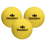 Official Quiet Pickleball 3 Pack Yellow-Balls-Diadem-PB-QUIET-3-2-[Sku]-Tennis Express