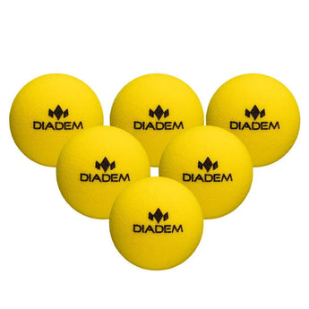 Official Quiet Pickleball 6 Pack Yellow-Balls-Diadem-PB-QUIET-6-Tennis Express