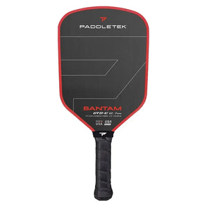 Bantam GTO-C 12.7mm Pickleball Paddle-Racquets-Paddletek-PBGTOR2S-Red-Tennis Express