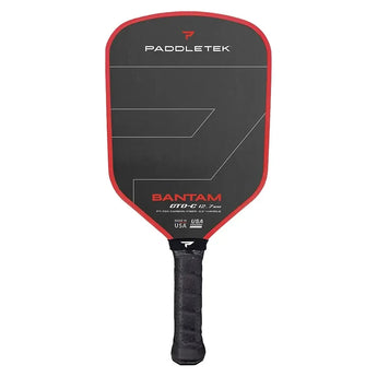 Bantam GTO-C 12.7mm Pickleball Paddle-Racquets-Paddletek-PBGTOR2S-Red-Tennis Express