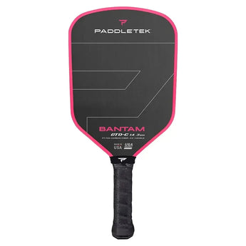 Bantam GTO-C 14.3mm Pickleball Paddle-Racquets-Paddletek-PBGTOR4S-Pink1-Tennis Express