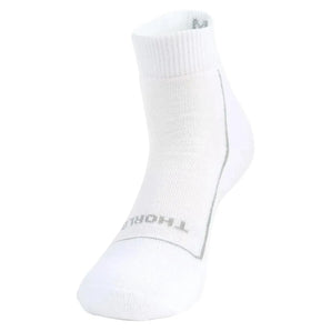 Pickleball Ankle Socks White-Socks-Thorlo-PBMU01-WHITE-1-Tennis Express