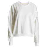 White - Women's Pickleball Paddles Sweatshirt Ivory-Apparel-CourtLife-PBPSSIV-U22-Tennis Express