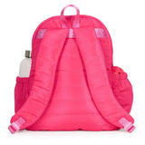 Pickleball Time Backpack Puffer-Bags-Ame and Lulu-PBTBP-1-Pink2-Tennis Express