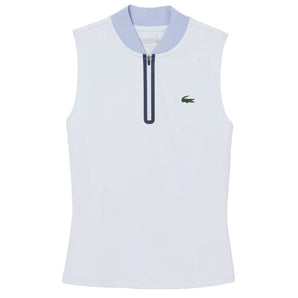 Women's Players Tennis Tank Top Phoenix Blue-Apparel-Lacoste-PF0202_J2G-Tennis Express