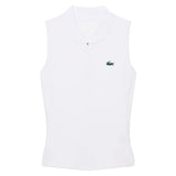 Women's Players Tennis Polo White,Apparel,Lacoste,,,Tennis Express,PF6873-001F26-3