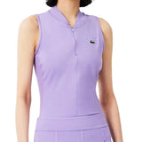 Women's Players Tennis Polo Neva Purple,Apparel,Lacoste,Neva Purple,2(EUR34),Tennis Express,PF6873-GFUF26
