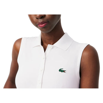 Women's Sport Sleeveless Tennis Polo, Lacoste, Tennis Express, PF7414-B-2