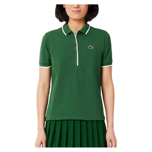 Women's Heritage Short Sleeve Ultra Dry Tennis Polo-Apparel-Lacoste-PF8603-B-yrr-3-Tennis Express